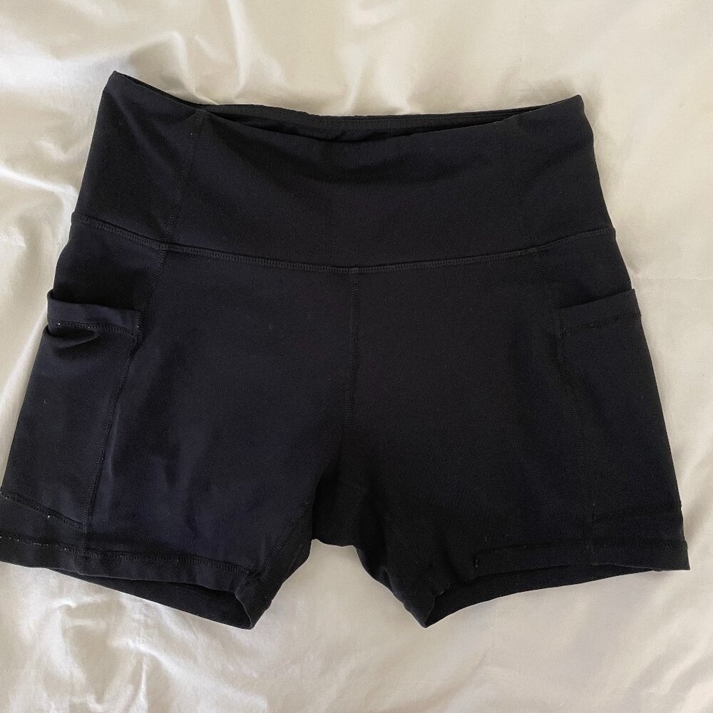 Baleaf Black Biker Short in Medium